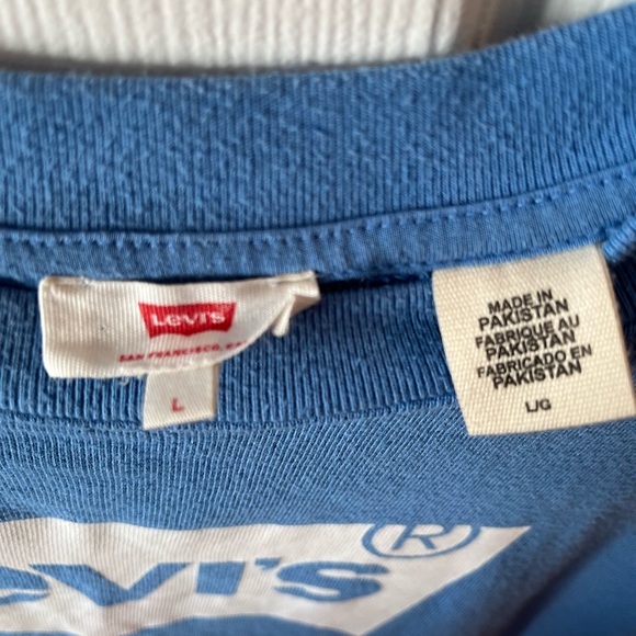 Levi’s Batwing Logo Crewneck Sweater sz L - Picture 6 of 8
